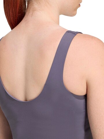 Bustino Top sportivo 'Studio All Me' di ADIDAS PERFORMANCE in grigio