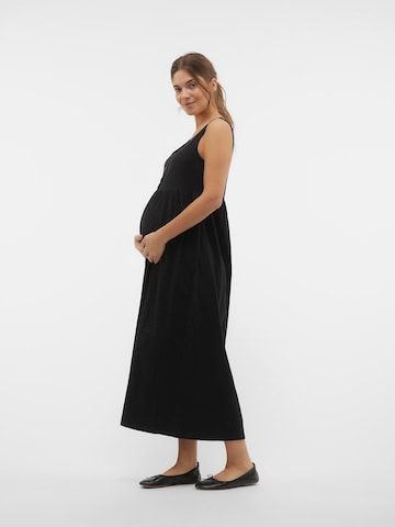 MAMALICIOUS Kleid 'Evi Lia' in Schwarz