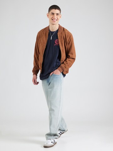 GUESS JEANS T-shirt i blå