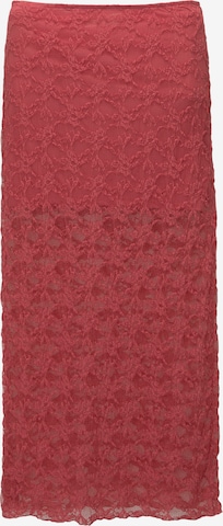 Pull&BearSuknja - roza boja: prednji dio