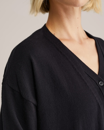 WE Fashion - Casaco de malha em preto