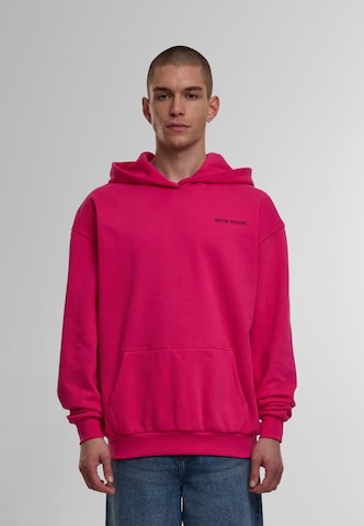 9N1M SENSE Sweatshirt 'Sense Je T'aime' in Pink: Vorderseite