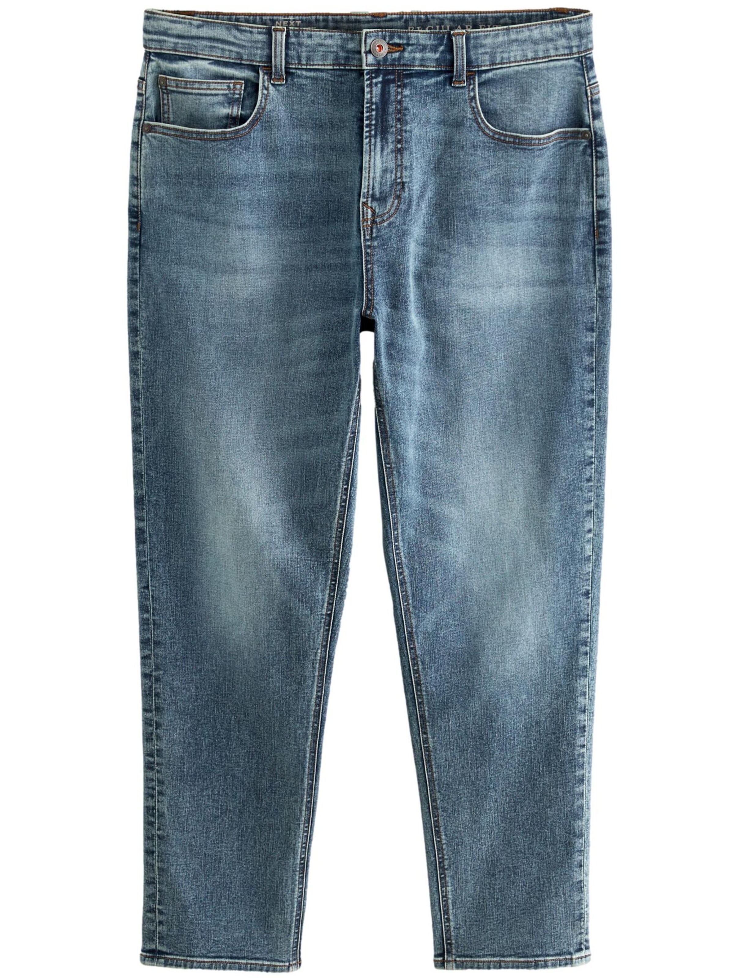 Next regular Jeans i blå: forside