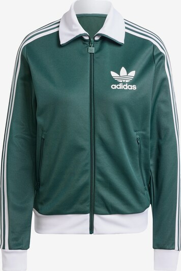 ADIDAS ORIGINALS Sweatvest 'Beckenbauer' in de kleur Spar / Wit, Productweergave