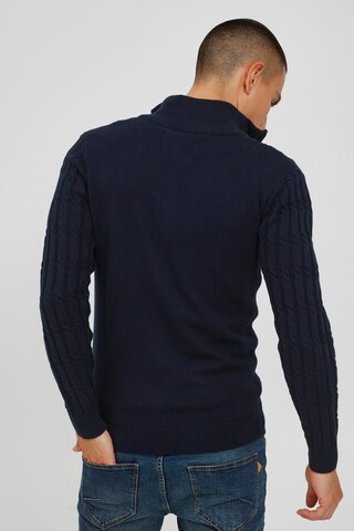 INDICODE JEANS Knit Cardigan in Blue