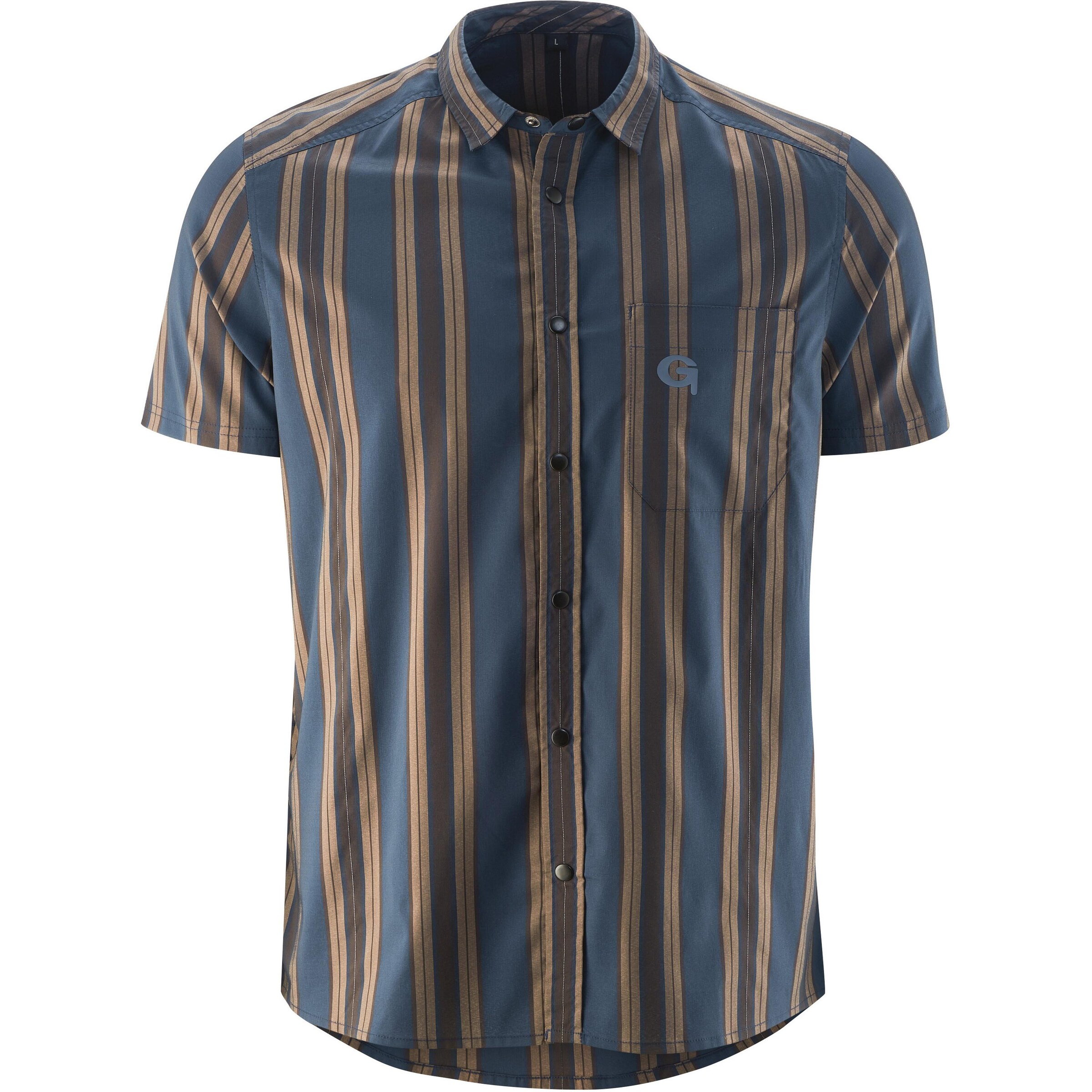GONSO Performance Shirt 'Don' in Blue: front