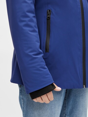 MAMALICIOUS Weatherproof jacket 'Bella' in Blue