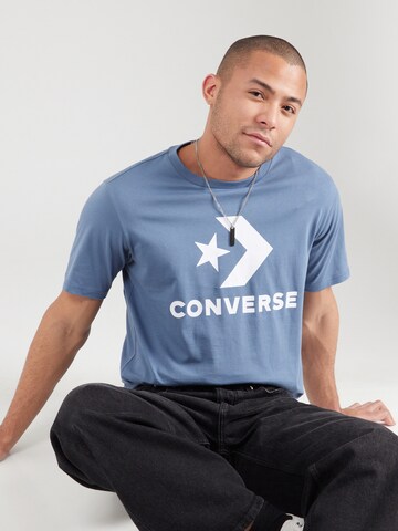 Maglietta 'STAR CHEV' di CONVERSE in blu: frontale