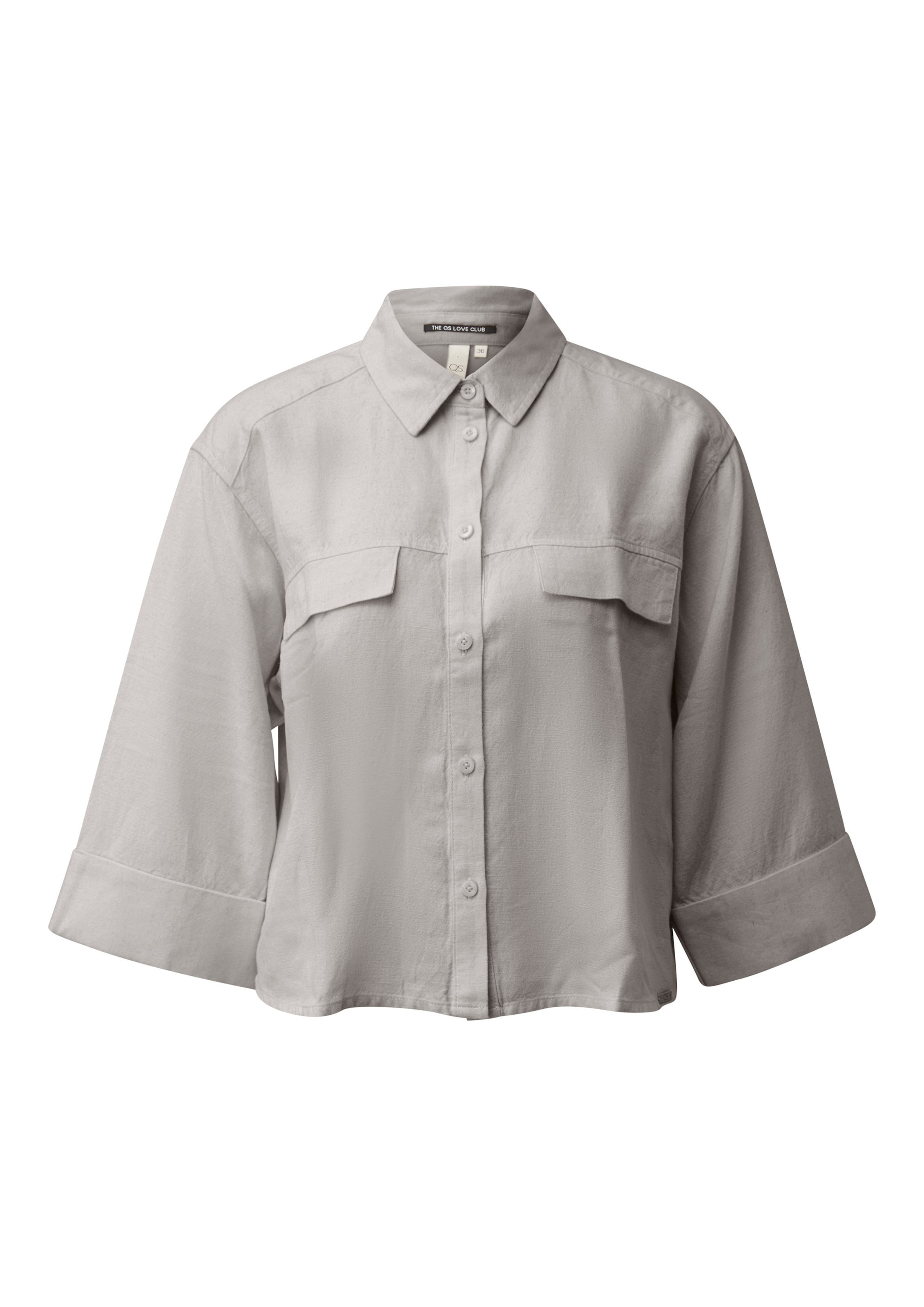 Chemisier QS en beige : devant