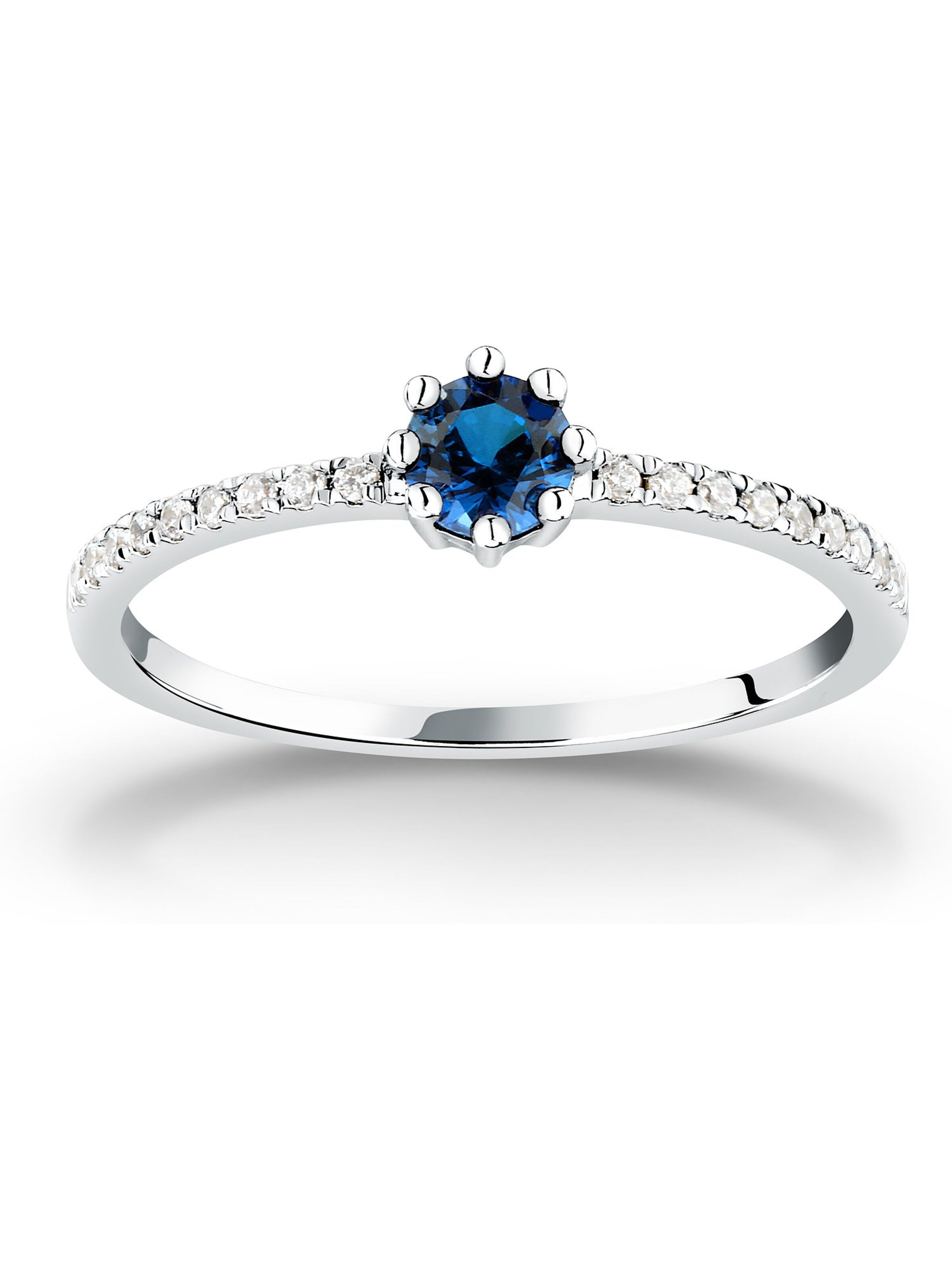 Live Diamond Ring in Silber