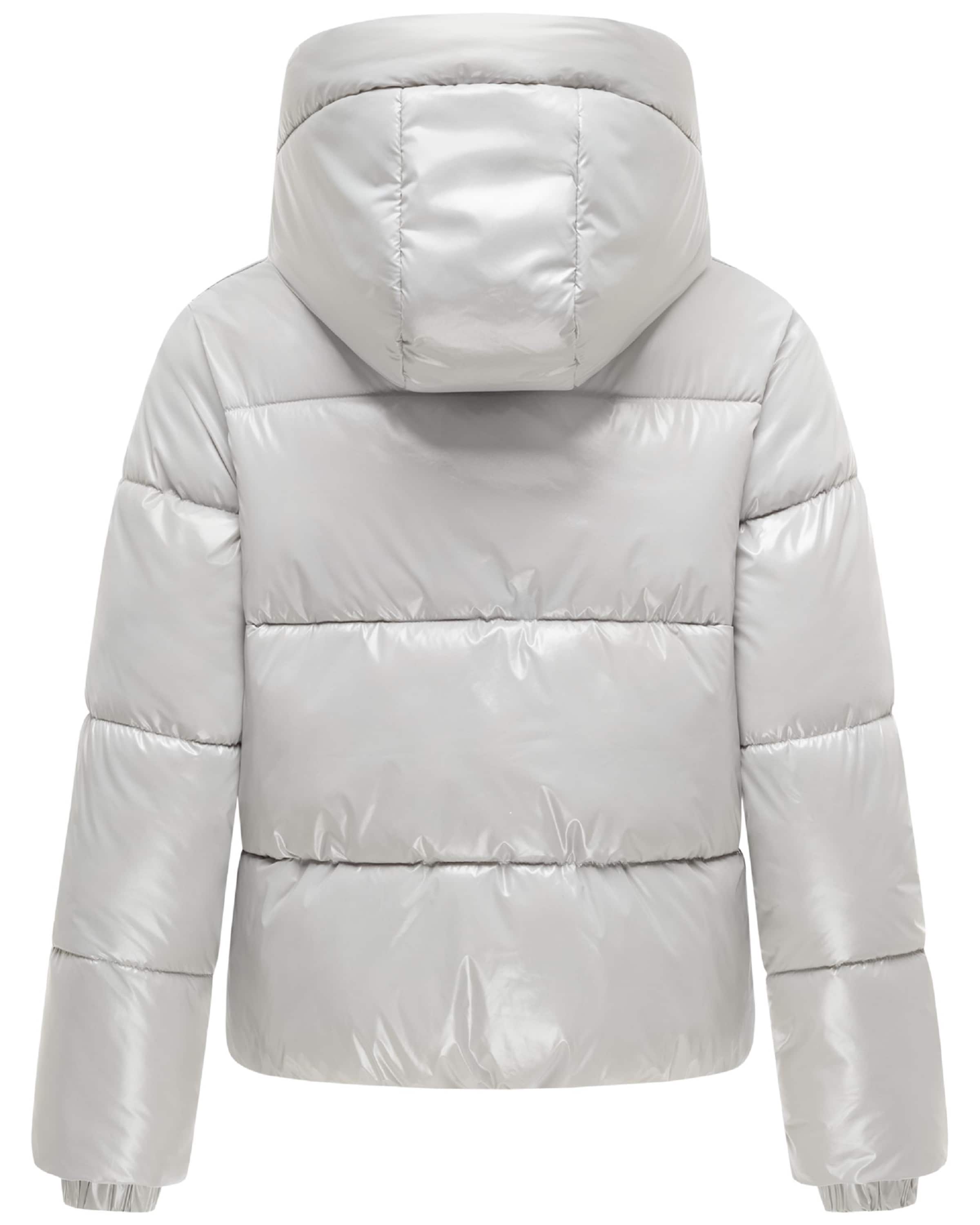 MARIKOO Winter jacket 'Skyraa 16' in Silver