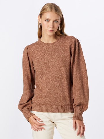 minimum Pullover 'GUNNVA' i brun: forside