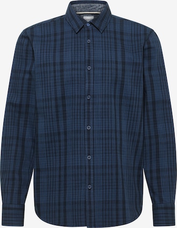 MUSTANG Regular Fit Hemd ' Style Elmore ' in Blau: Vorderseite