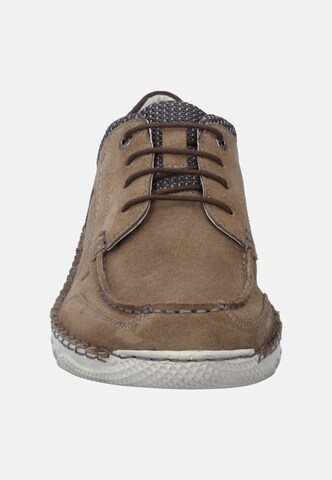 JOSEF SEIBEL Athletic lace-up shoe 'WILSON' in Beige