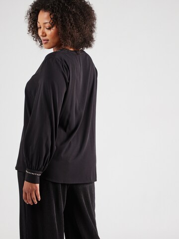 Camicia da donna 'CARSTUDDINA' di ONLY Carmakoma in nero