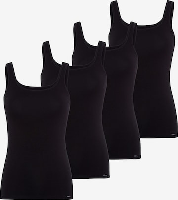 Haut ' Cotton Advantage ' Skiny en noir : devant