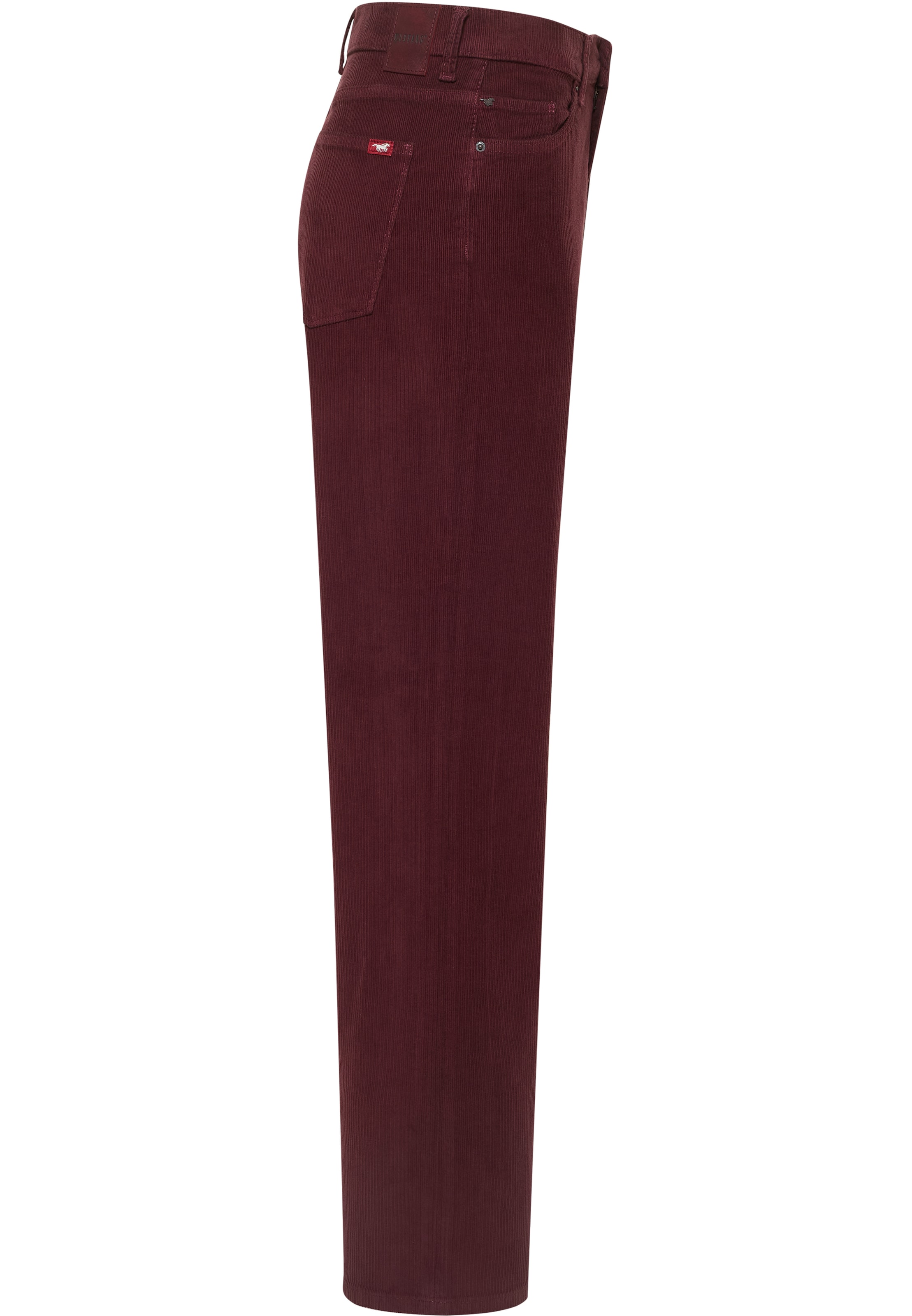 MUSTANG Loosefit Hose 'Madison' in Braun