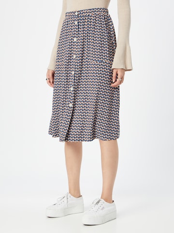 Gonna 'Blossy Skirt' di Iriedaily in blu: frontale