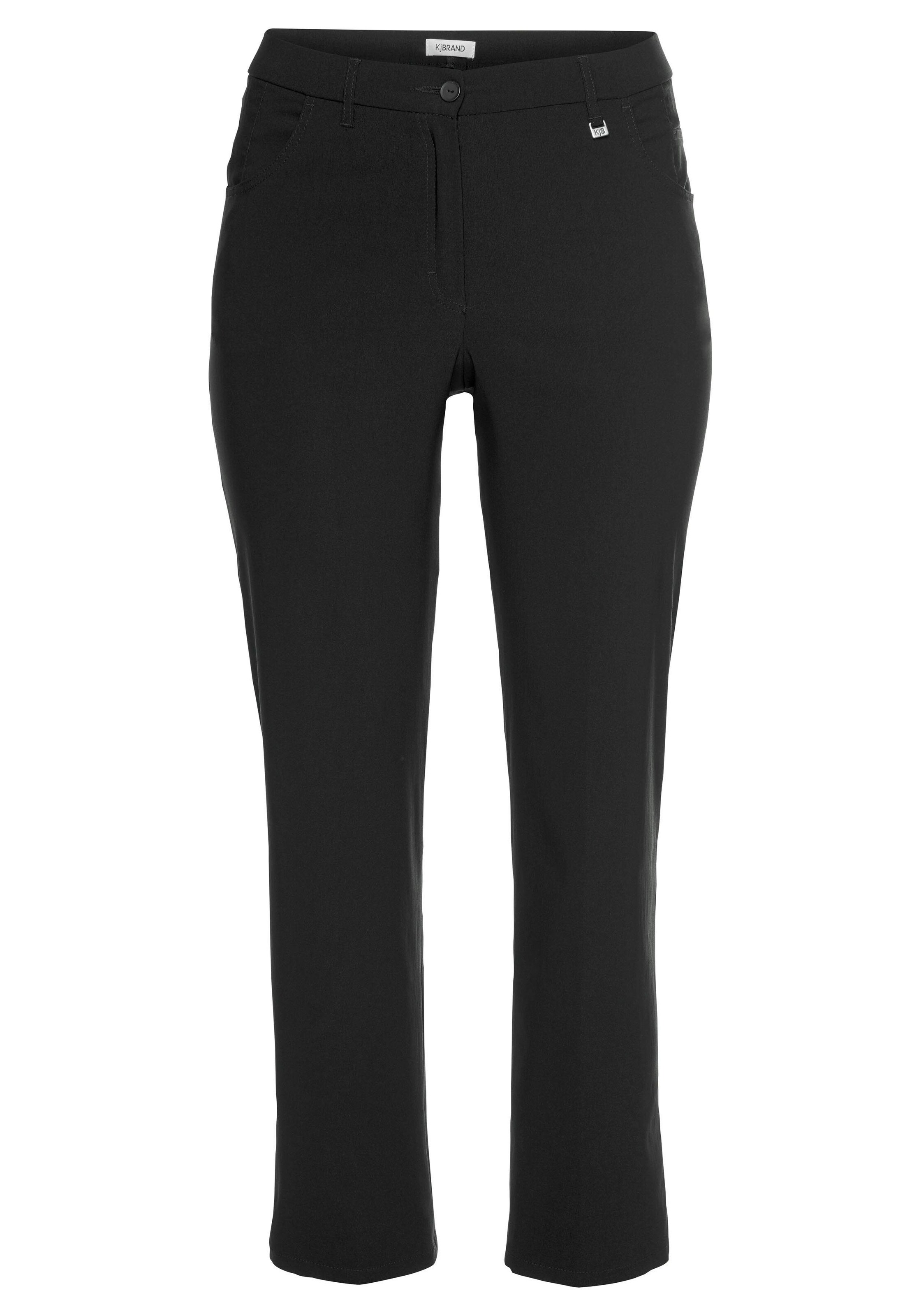 KjBRAND Pants in Black: front