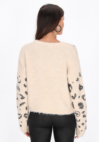 faina Trui 'Fashion Look' in Beige