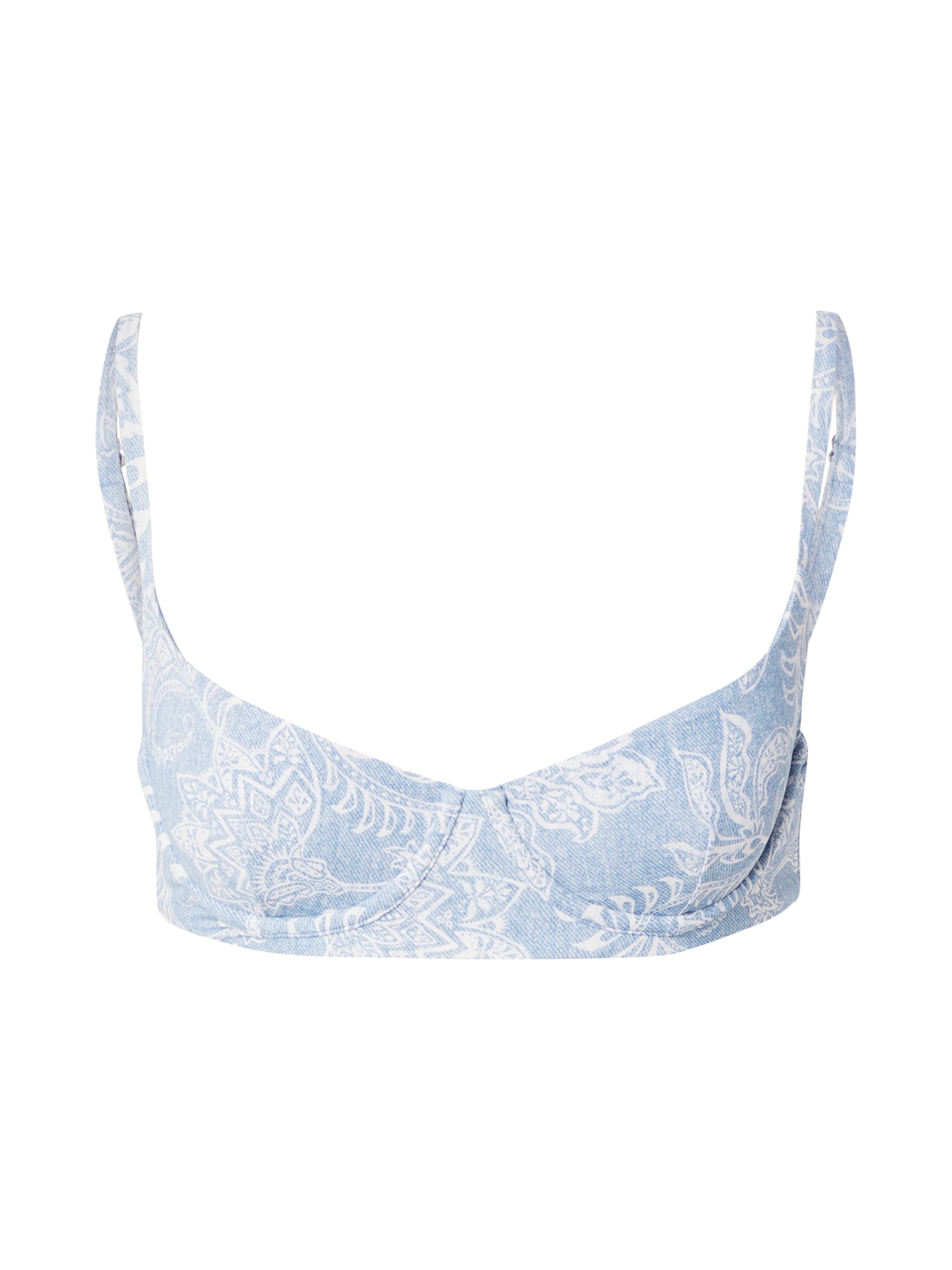 BILLABONG Trikó Bikini felső 'TRIPPIN TIDES' - kék: elől