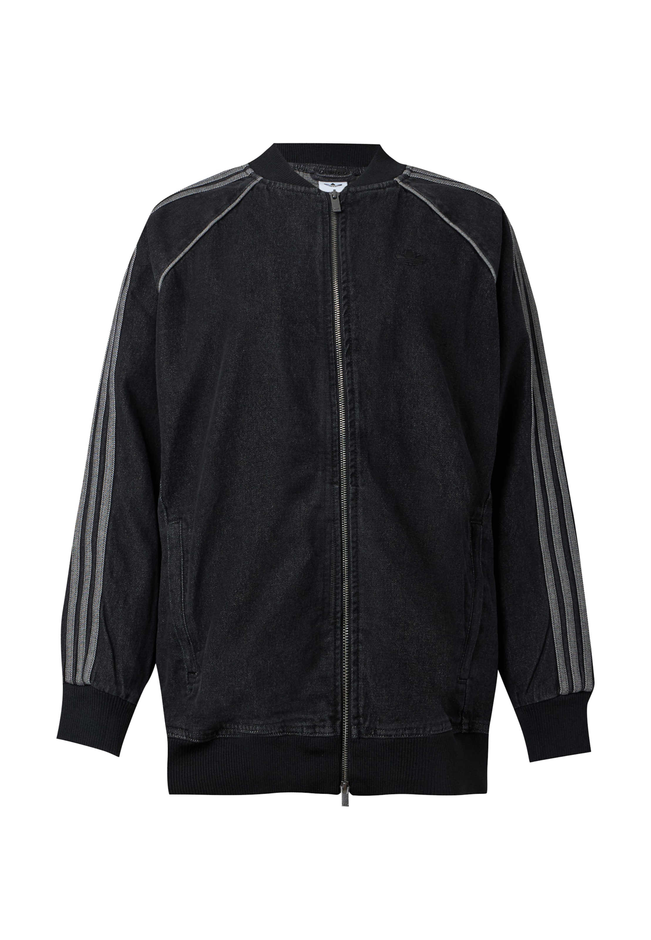 Geacă de primăvară-toamnă de la ADIDAS ORIGINALS pe negru: față