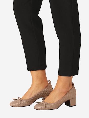 ILSE JACOBSEN Ballerinasko 'Altura03' i beige