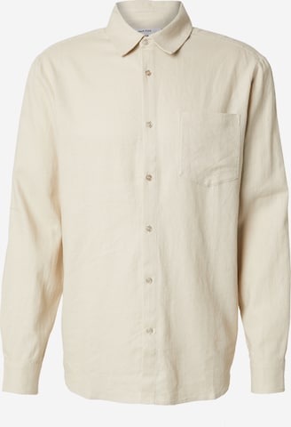 Camicia 'Taha' di DAN FOX APPAREL in beige: frontale
