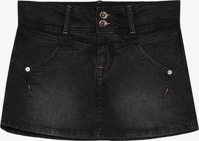 Bershka Hame värissä musta denim, Tuotenäkymä