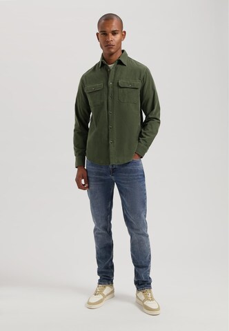 Dstrezzed Regular fit Button Up Shirt 'Samson' in Green