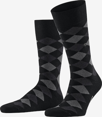 BURLINGTON Socken 'Danny' in Schwarz: Vorderseite