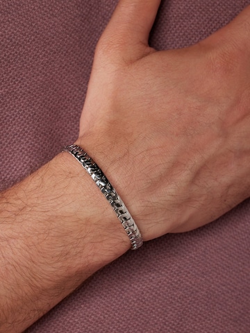 Lucardi Armband 'Statement' in Silber