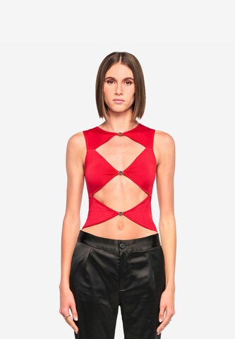 OW Collection Overdel 'Chiara' i rød: forside