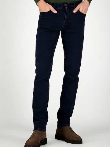 ATELIER GARDEUR Slimfit Jeans "Atu", hohe Elastizität, in  Modern Fit in Blau: Vorderseite