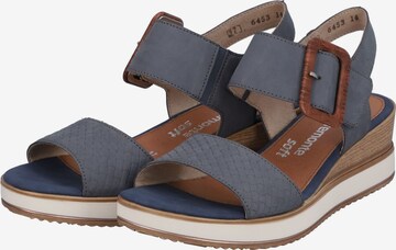 REMONTE Sandalen met riem in Blauw