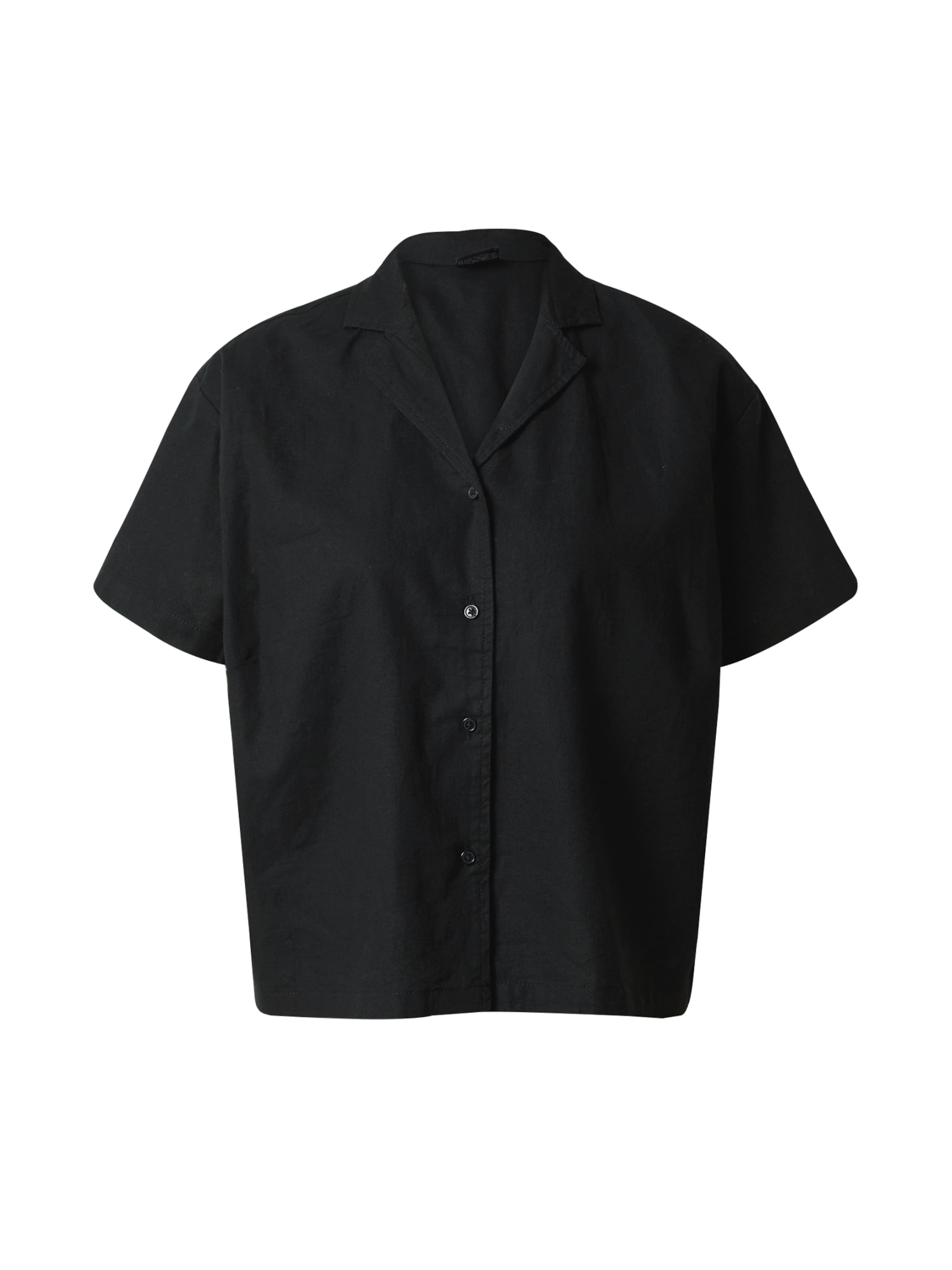 Urban Classics Blouse in Black: front
