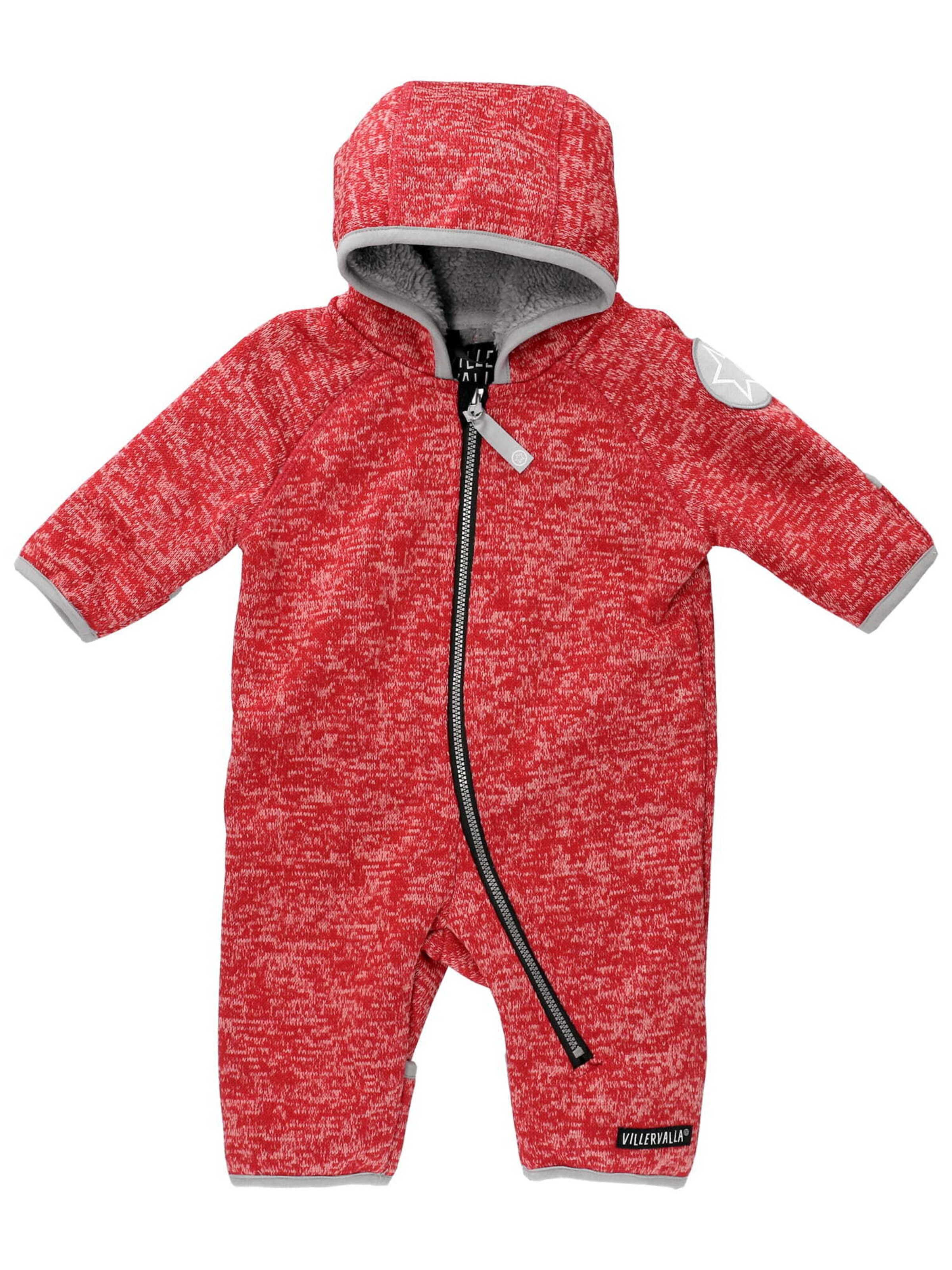 Villervalla Overall in Rot: Vorderseite
