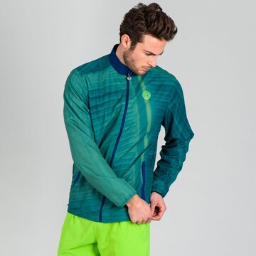 BIDI BADU Athletic Jacket 'Teku' in Green: front