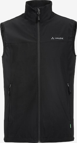 VAUDE Sports Vest in Black: front