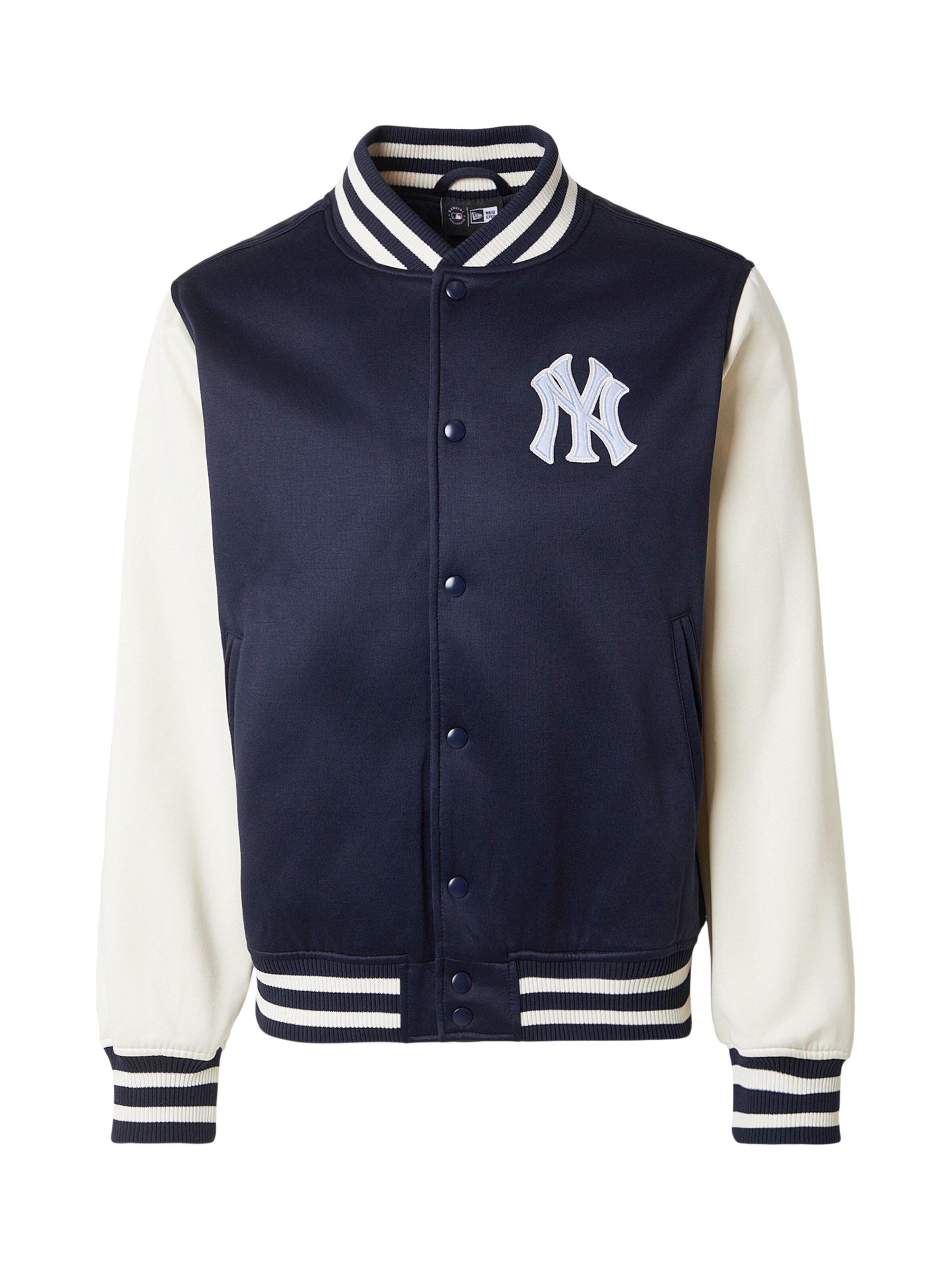 NEW ERA Övergångsjacka 'NEYYAN' i marinblå / vit, Produktvy