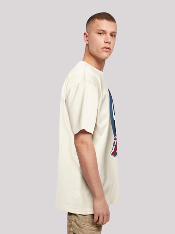 T-Shirt 'The Who Flag Blanket' F4NT4STIC en beige