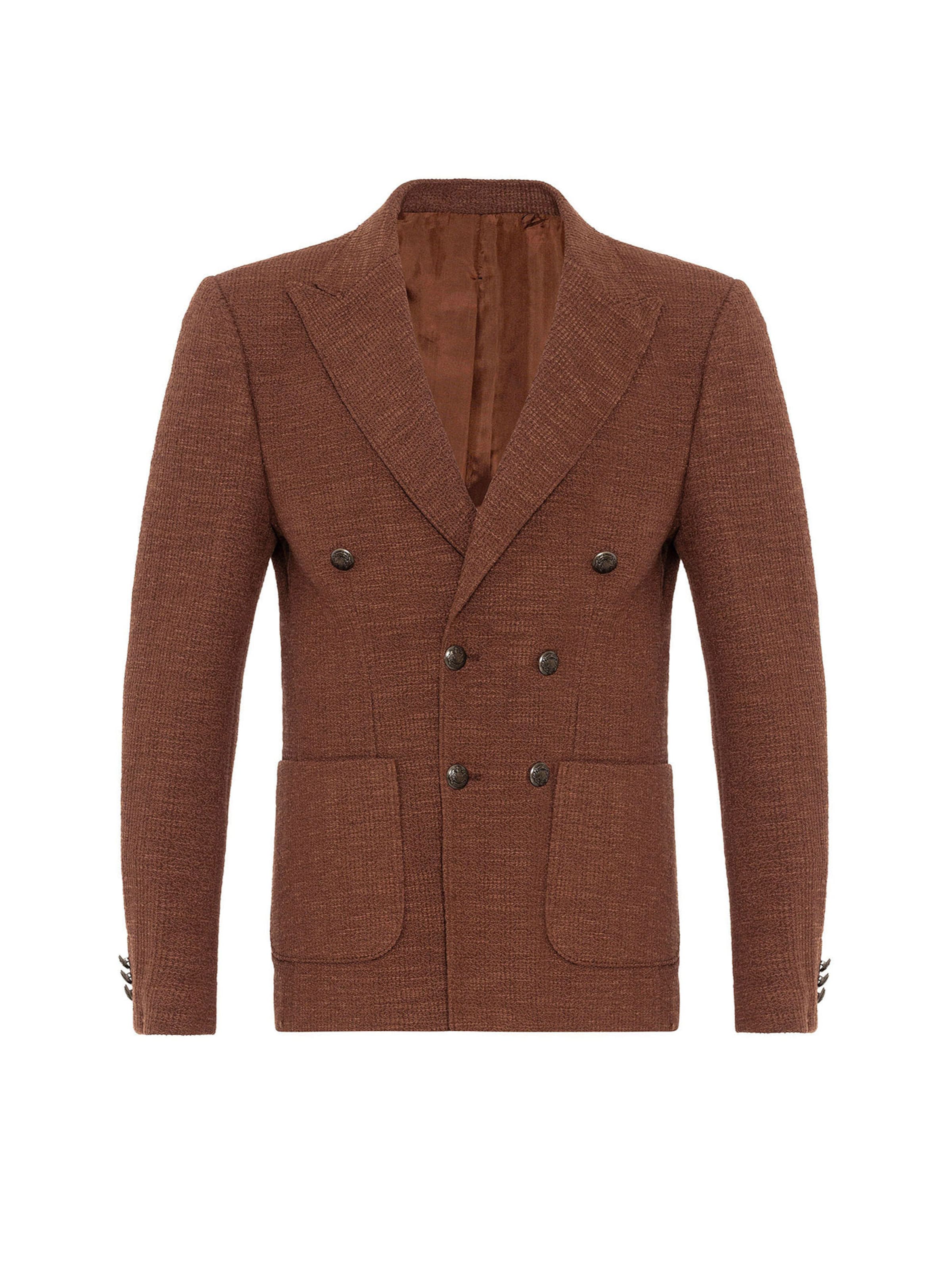 Antioch Φθινοπωρινό και ανοιξιάτικο μπουφάν σε καφέ: μπροστά