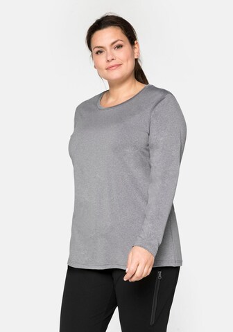 SHEEGO Funkční tričko – šedá: přední strana