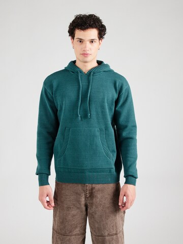 ABOUT YOU Sweater 'Caspar' in Green: front