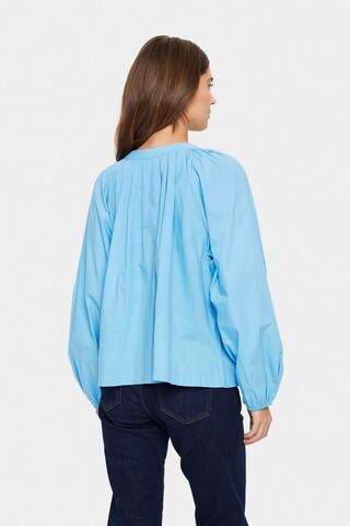 SAINT TROPEZ Blouse 'Ibel' in Blauw