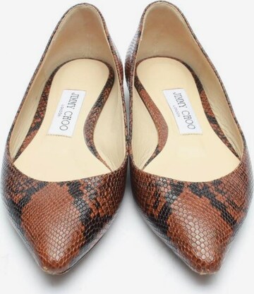 JIMMY CHOO Flats & Loafers in 35 in Brown
