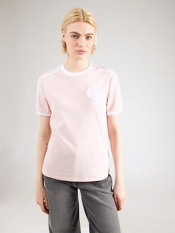Tricou de la ADIDAS ORIGINALS pe roz: față