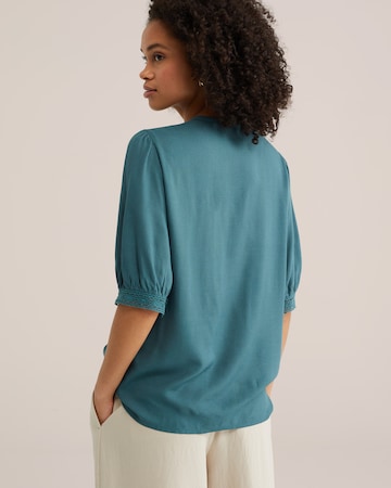 WE Fashion Блузка в Зеленый