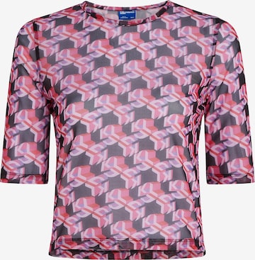 KARL LAGERFELD JEANS - Camisa em rosa: frente