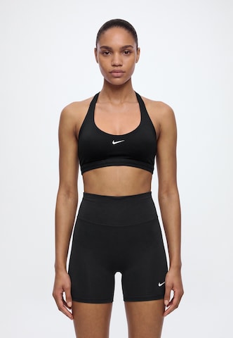 NIKE Korzet Športová podprsenka 'ONE' - Čierna: predná strana